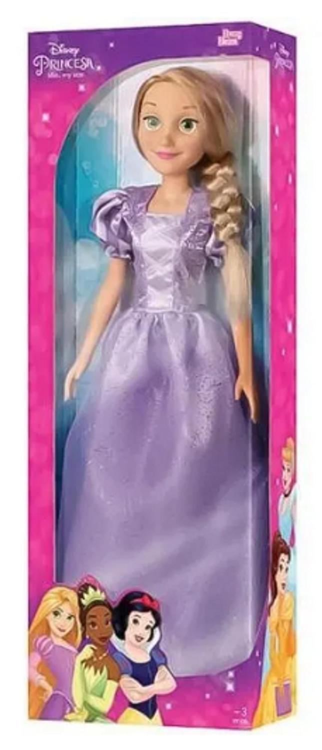 Boneca Mini My Size Princesa Rapunzel 55 cm 1742 - Baby Brink