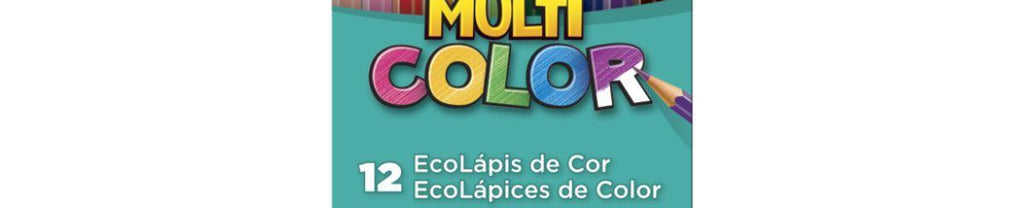 Lápis de Cor 12 Cores Ponta Resistente  11.1200N - Multicolor