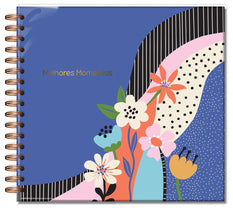 Álbum de Fotos Jardim das Cores 21x23cm 4277 - Fina Ideia