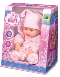 Boneca De Pano Macia Little Soft 3050 - Toyer
