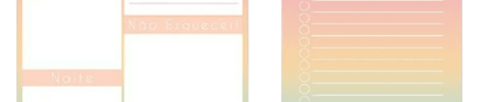 Bloco Planner Diário e Bloco To Do  Decorado Hola Sunset 3101 - Me Encanta que te Encanto