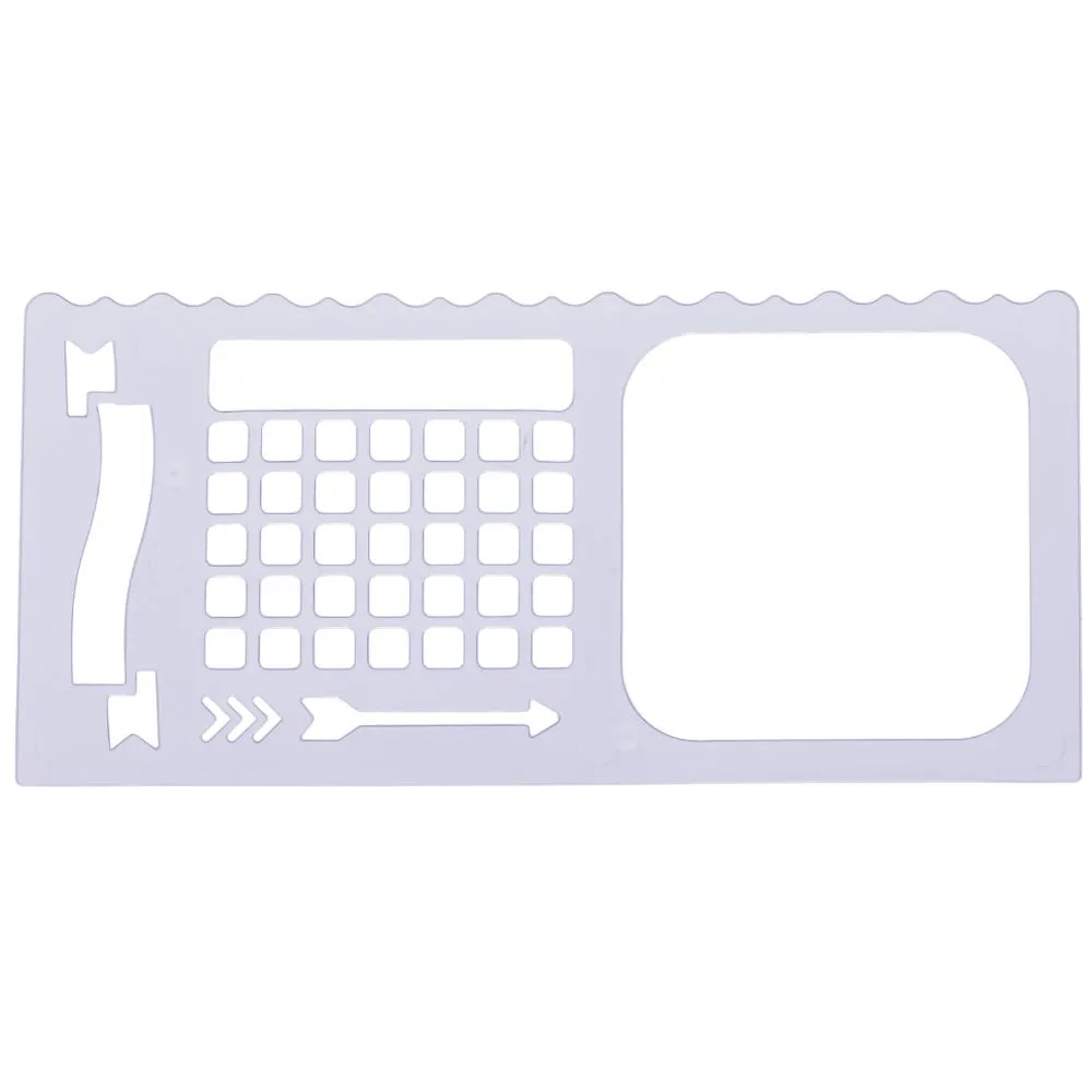 Régua Stêncil 4 Unid. Lilac Fields By Sof 31690 - Molin