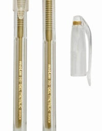 Caneta Gel Metalic Prata e Dourada - Molin
