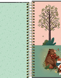 Caderno Espiral Capa Dura Colegial 10 Matérias Loveland 160 Folhas 33300 - Tilibra
