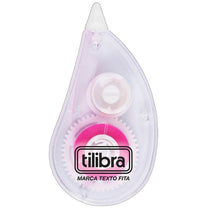 Marca Texto em Fita Rosa Neon 6m x 5mm 344711 - Tilibra