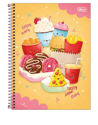 Caderno Espiral Universitário 1 Matéria Taste Connect 80 Fls. 35003 - Tilibra
