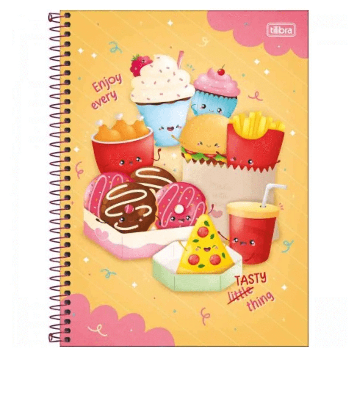 Caderno Espiral Universitário 1 Matéria Taste Connect 80 Fls. 35003 - Tilibra