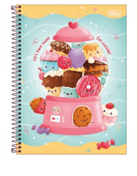 Caderno Espiral Universitário 1 Matéria Taste Connect 80 Fls. 35003 - Tilibra
