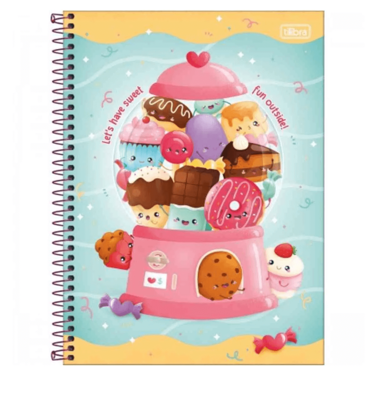 Caderno Espiral Universitário 1 Matéria Taste Connect 80 Fls. 35003 - Tilibra