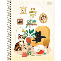 Caderno Universitário 10 Materias 160 Folhas Purrfec Cat 35004 -  Tilibra