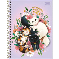 Caderno Universitário 10 Materias 160 Folhas Purrfec Cat 35004 -  Tilibra