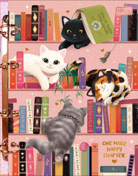 Caderno Argolado Colegial Purrfect Cats 80 Fls 35023 - Tilibra
