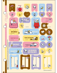 Refil para Caderno Argolado Colegial Snoopy 80 Folhas 35069 - Tilibra
