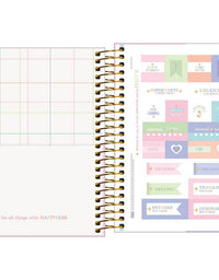 Agenda Espiral 2025 Happy 12,9x18,7cm 176 Fls. 35461 - Tilibra
