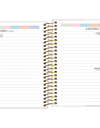 Agenda Espiral 2025 Happy 12,9x18,7cm 176 Fls. 35461 - Tilibra
