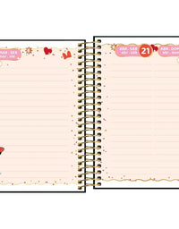 Agenda Espiral 2026 Minnie 11,7x16,4cm 176 Fls. 35466 - Tilibra
