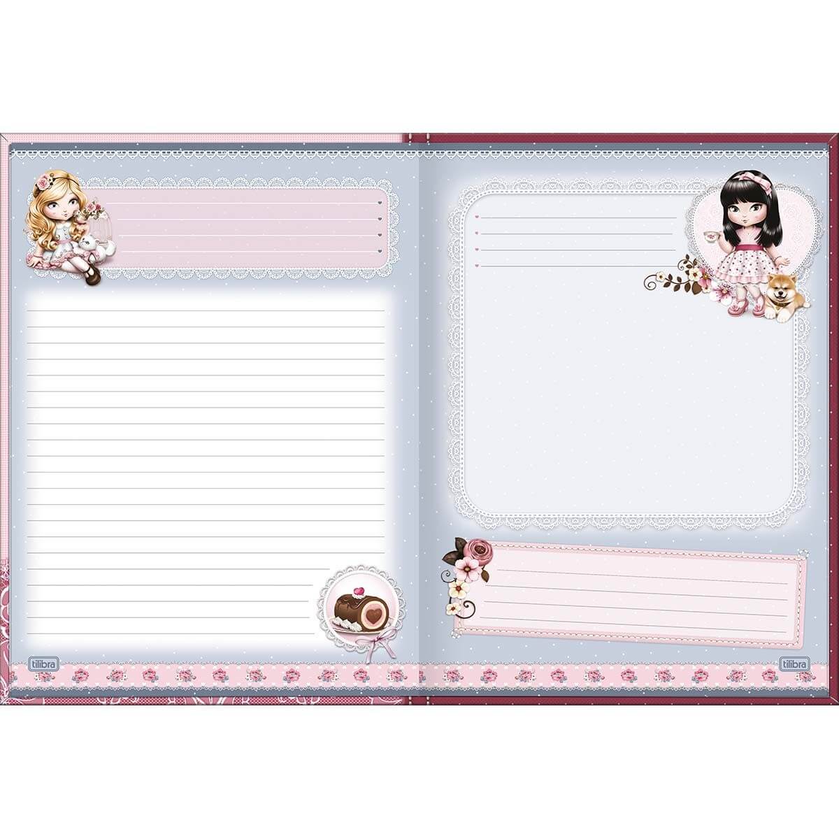 Caderno Brochura Colegial 80 Fls. Jolie 38389 - Tilibra