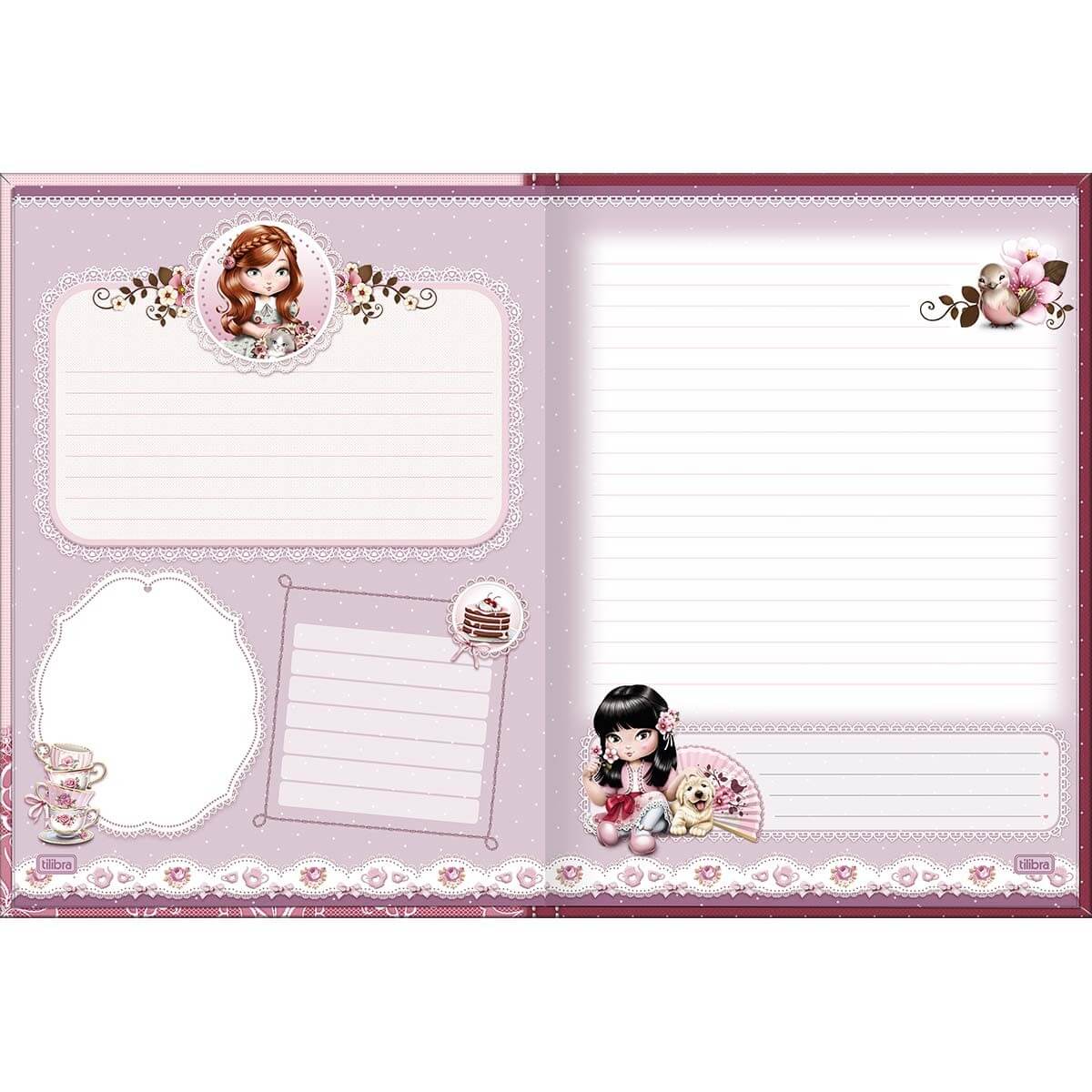 Caderno Brochura Colegial 80 Fls. Jolie 38389 - Tilibra