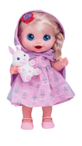 Boneca Babys Collection Conto De Fadas Loira Com Coelhinho 385 - Diver Toys