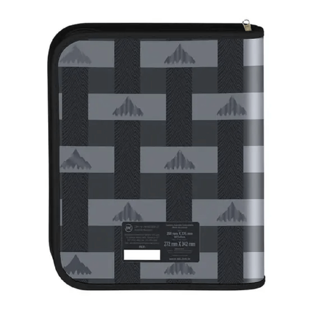 Fichário Universitário Preto c/ 48 Folhas Adventure 3916 - Dac