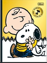 Caderno Brochura Colegial 80 Fls. Snoopy 39523 - Tilibra