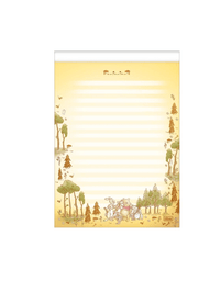 Papel de Carta Pooh 50 Fls. 17,5x24,0cm 39545 - Tilibra
