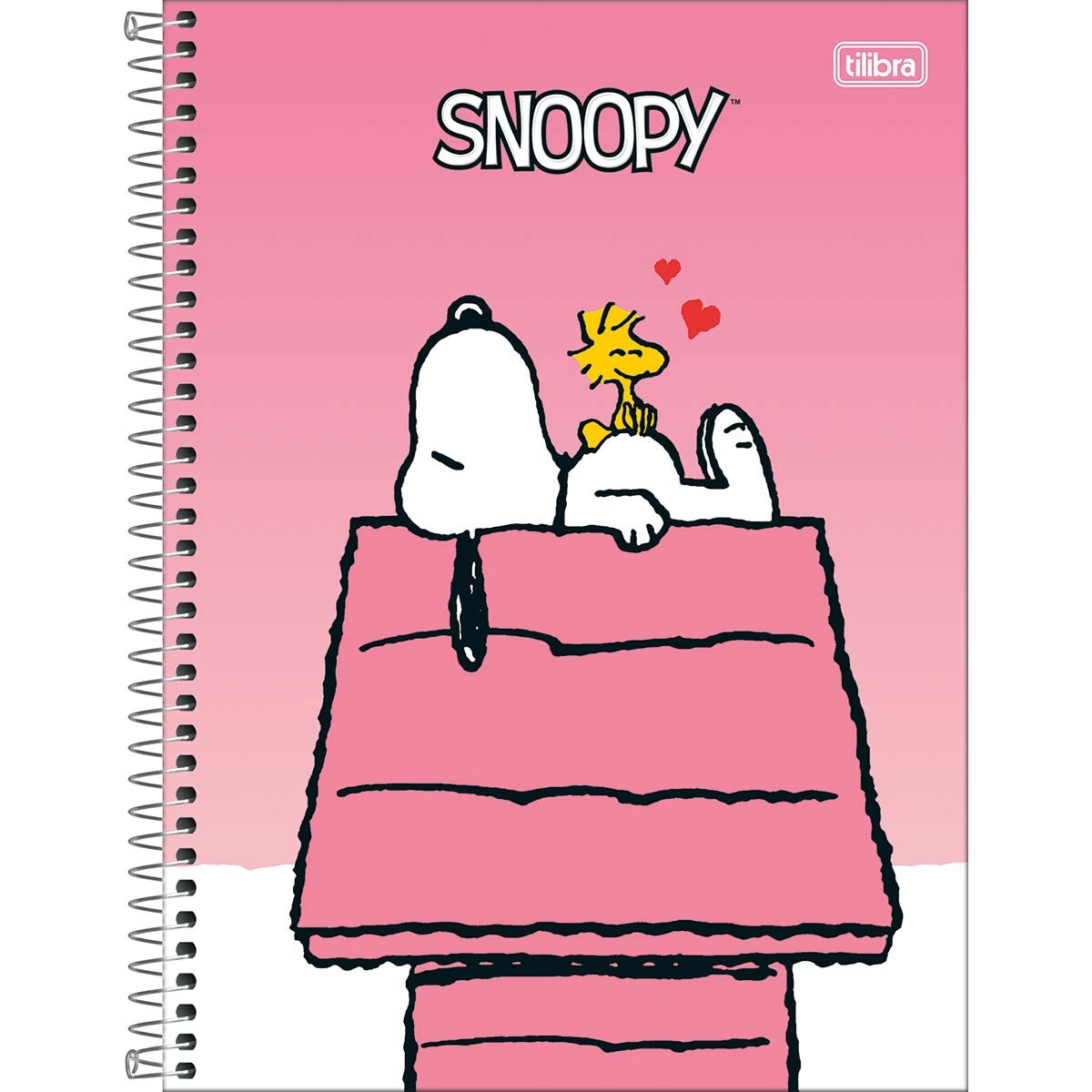 Caderno Espiral Universitário 1 Matéria Snoopy 80 Fls. 39605 - Tilibra