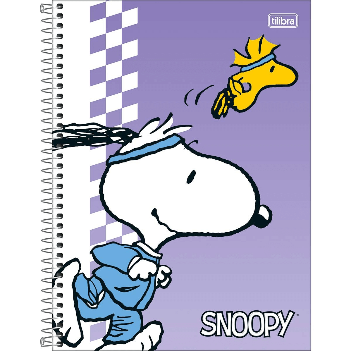 Caderno Espiral Universitário 1 Matéria Snoopy 80 Fls. 39605 - Tilibra