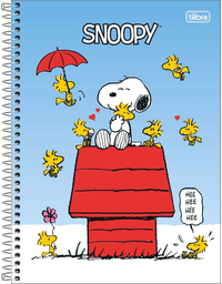 Caderno Espiral Universitário 1 Matéria Snoopy 80 Fls. 39605 - Tilibra

