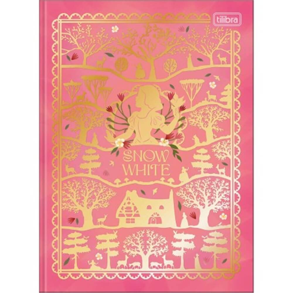 Caderno Brochura Colegial 80 Fls. Branca de Neve 39613 - Tilibra