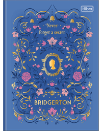 Caderno Brochura Capa Dura Colegial Bridgerton 80 Folhas 39746 - Tilibra
