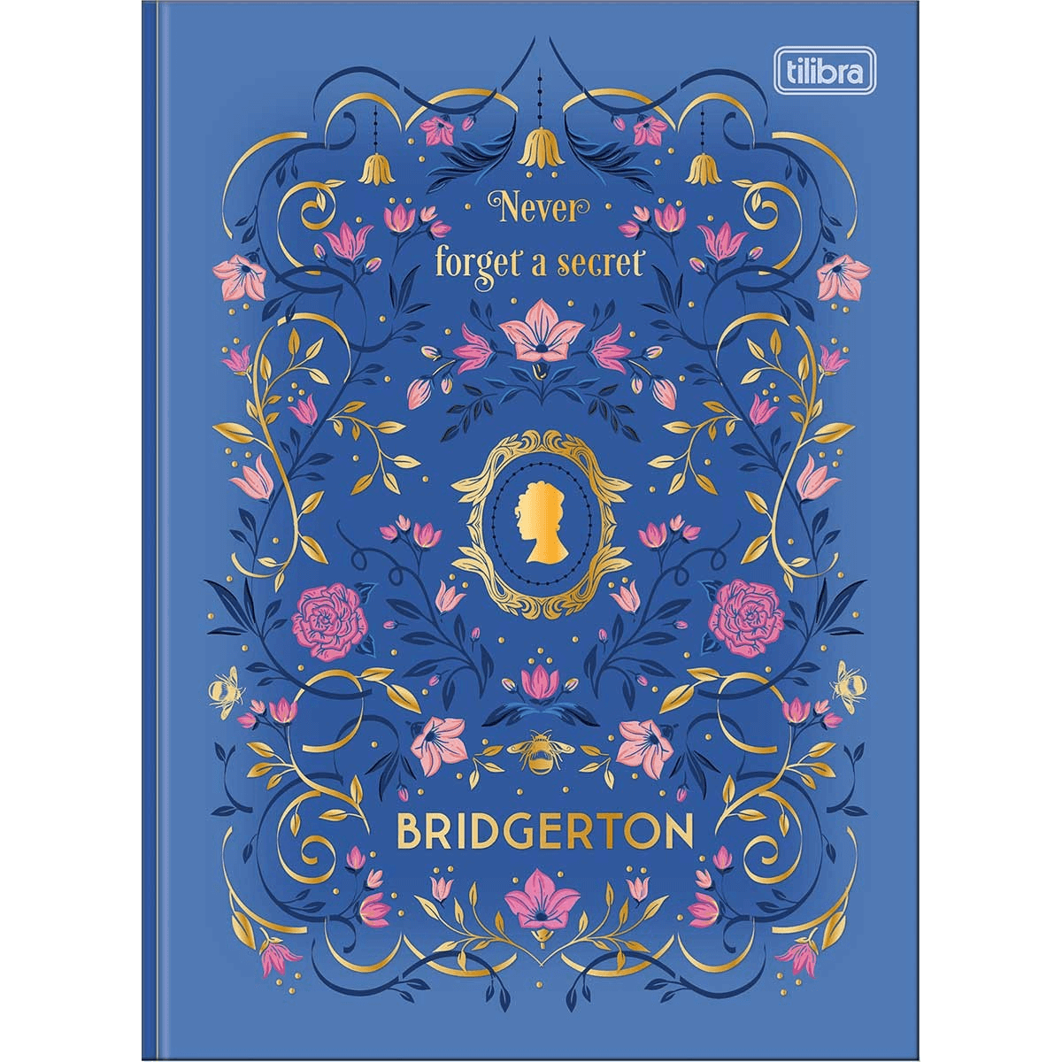 Caderno Brochura Capa Dura Colegial Bridgerton 80 Folhas 39746 - Tilibra