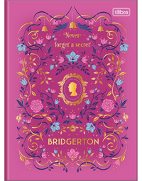 Caderno Brochura Capa Dura Colegial Bridgerton 80 Folhas 39746 - Tilibra
