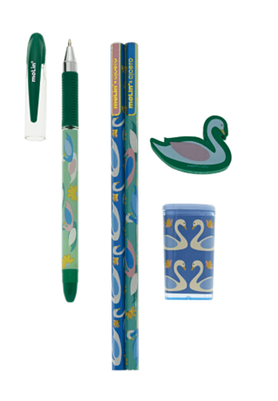 Kit Escolar Cícero c/ 5 peças Lagoa 40616 - Molin