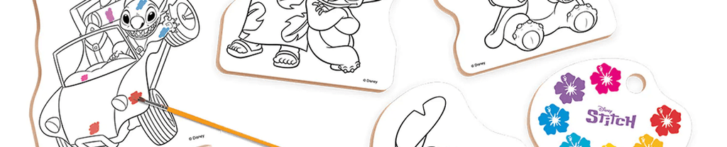 Jogo Kit Pintura Stitch  4102 - NIG