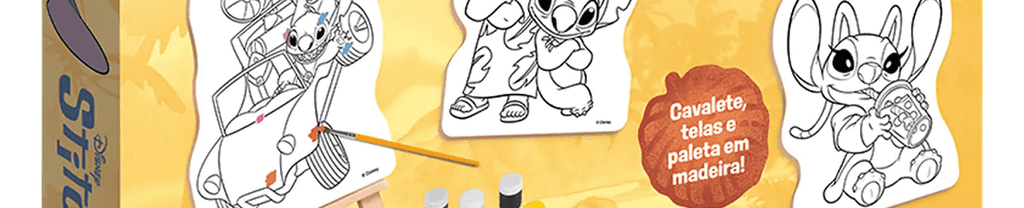 Jogo Kit Pintura Stitch  4102 - NIG