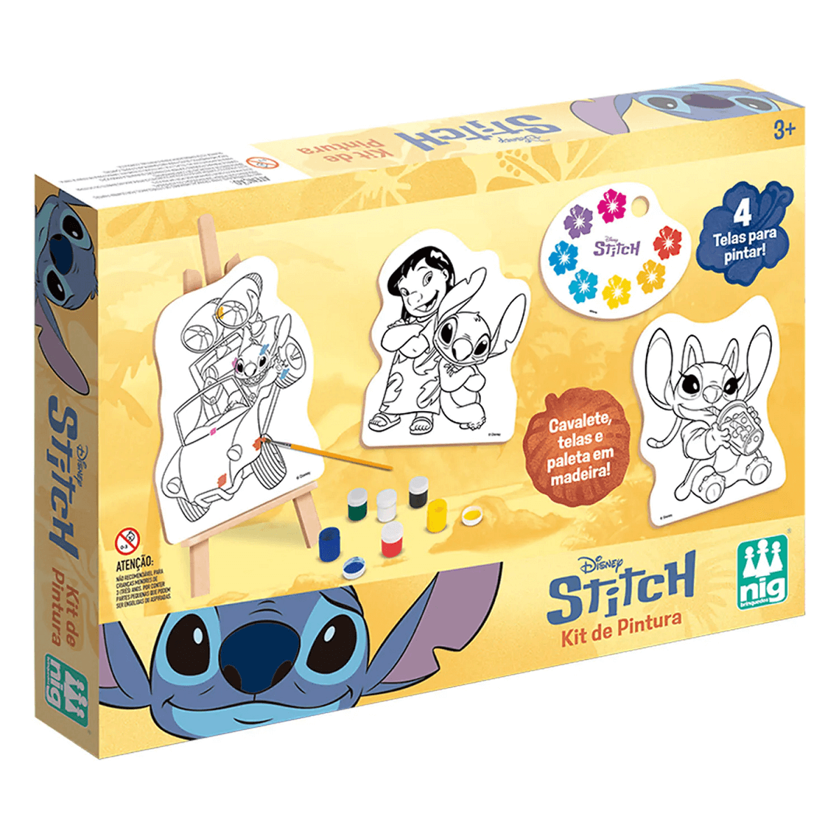 Jogo Kit Pintura Stitch  4102 - NIG