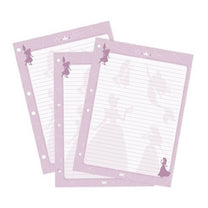 Bloco Para Fichário Colegial 4 Furos 96 Folhas Princesas 4211RE - DAC