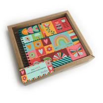 Álbum de Foto G Arco Iris 30 Folhas 180g/m² Até 120 Fotos 4274 - Fina Ideia