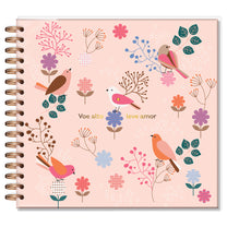 Álbum de Foto G Leve Amor 30 Folhas 180g/m² Até 120 Fotos 4279 - Fina Ideia