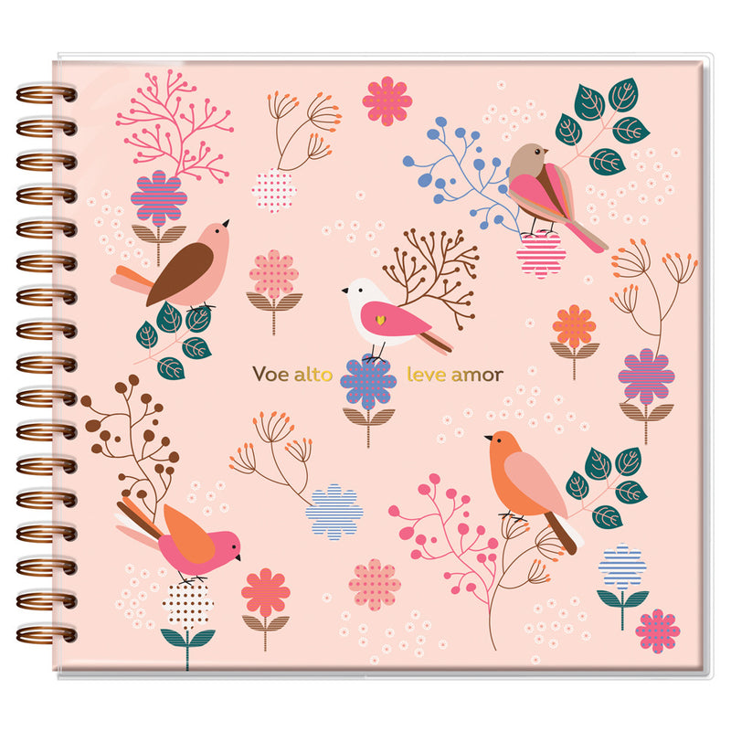 Álbum de Foto G Leve Amor 30 Folhas 180g/m² Até 120 Fotos 4279 - Fina Ideia