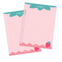 Caderno Universitário Smart 80 Fls. 90g/m² Morango Hello - 4484