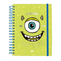 Caderno Smart Colegial  80 Fls 90 g/m² Monstro SA  Mike Wazowski 4488 - Dac