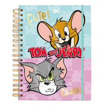 Caderno Smart Colegial  80 Folhas 90 g/m² Tom and Jerry  4503 - Dac