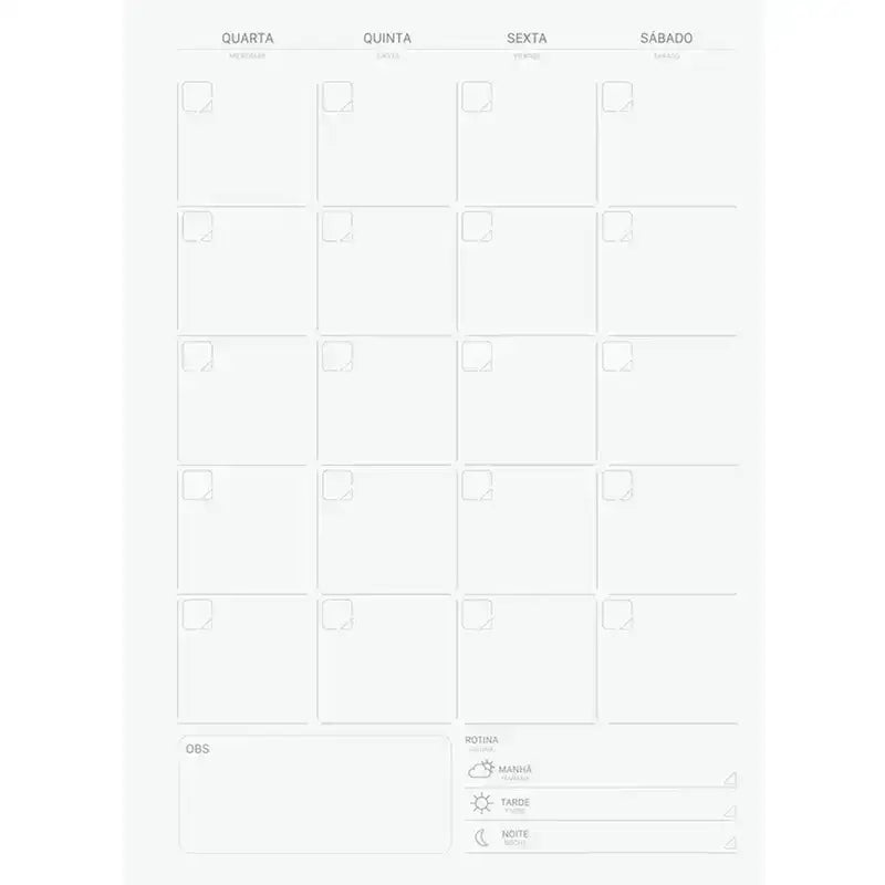 Agenda Planner Permanente Espiral 175x242 160 Pág. Wish 69081 - Jandaia