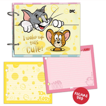 Mini Ficheiro Horizontal 80 Folhas 90g/m²  Tom e Jerry 4507 - Dac