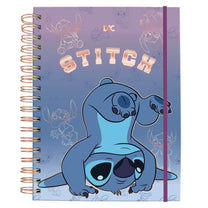 Caderno Smart Universitário 80 Folhas 90 g/m²  Stitch 4512 - Dac