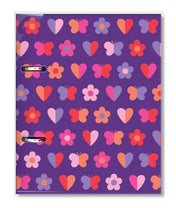 Caderno Argolado P 80 Folhas 135x205mm Fun Lilás 4540 - Fina Ideia