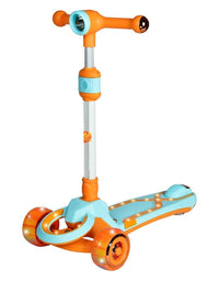 Patinete Radical Luzes e Som Azul DMR6809AZ - DM Toys
