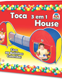 TOCA 3 EM 1 HOUSE 4607 - BRASKIT
